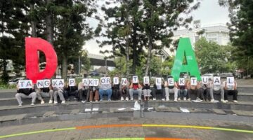 Aliansi Mahasiswa Anti Mafia Hukum Gelar Aksi di Bandung, Desak Panglima TNI Usut Tuntas Aktor Intelektual Kasus Andrie Yunus