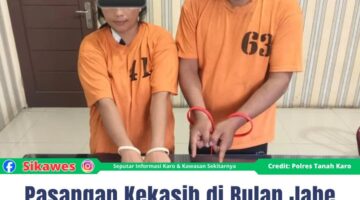 Pasangan kekasih dibulan jahe jadi agen sabu ditangkap polisi terkait peredaran sabu 0,92 gramsi