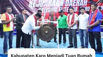 Kabupaten Karo Menjadi Tuan Rumah Kejurda Tinju Amatir Elite Pra Porprovsu Sumut 2026