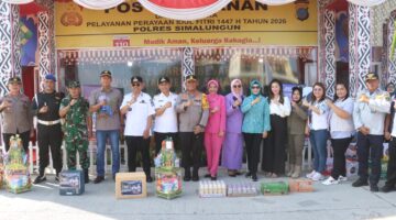 Kapolres Bersama Forkopimda Simalungun Tinjau Langsung Lima Pos Ketupat Toba 2026, Pastikan Mudik Aman Lancar