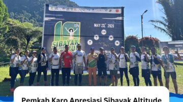 Pemkab Karo Apresiasi Sibayak Altitude Run 2026, Dorong Sport Tourism dan Ekonomi Kreatif