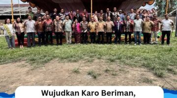 Wujudkan Karo Beriman, Bupati Karo Hadiri Pesta Pengumpulan Dana Pembangunan Gereja GBKP Perpulungen Barusjulu
