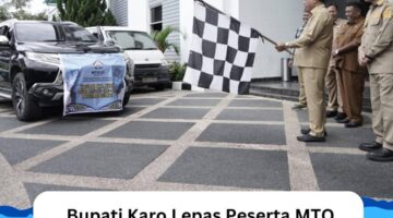 Bupati Karo Lepas Peserta MTQ Kafilah Kabupaten Karo ke MTQ XL Tingkat Provinsi Sumatera Utara