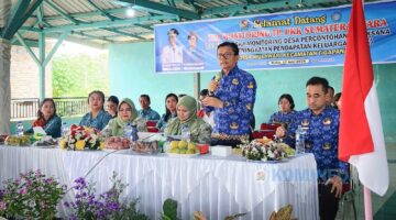 Bupati Karo Sambut Tim Monitoring TP PKK Provinsi Sumatera Utara di Desa Mulawari, Dorong Optimalisasi Desa Percontohan UP2K untuk Kesejahteraan Keluarga