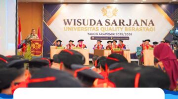 Bupati Karo Dorong Lulusan Universitas Quality Berastagi Jadi Generasi Inovatif dan Berintegritas