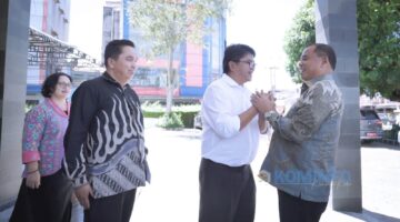 Kunjungi Moderamen GBKP, Bupati Karo Serahkan Surat Pernyataan Resmi Penyerahan Aset RSUD Kabanjahe
