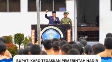 Bupati Karo Tegaskan Pemerintah Hadir Pastikan Keselamatan dan Pemulihan Siswa SMAN 1 Berastagi