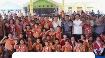 Bupati Karo Sambangi Warga Desa Kutagugung, Perkuat Gotong Royong dan Serahkan Berbagai Bantuan