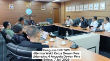 DPP SWI Perkuat Sinergi dengan Dewan Pers, Bahas Masa Depan Organisasi Wartawan yang Profesional